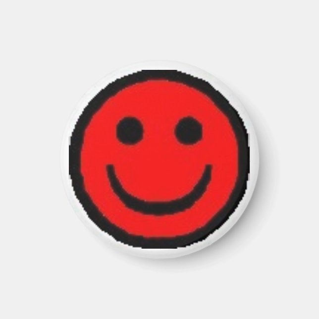 Íman Red Happy Face (Frente)
