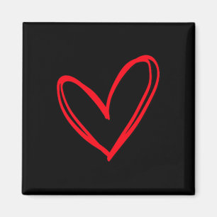 Íman Red Heart Legal Love Hearic Namorados Uni