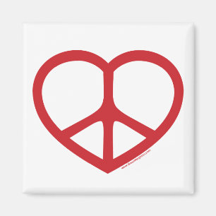Íman Red Heart of Love, Sinal de Paz