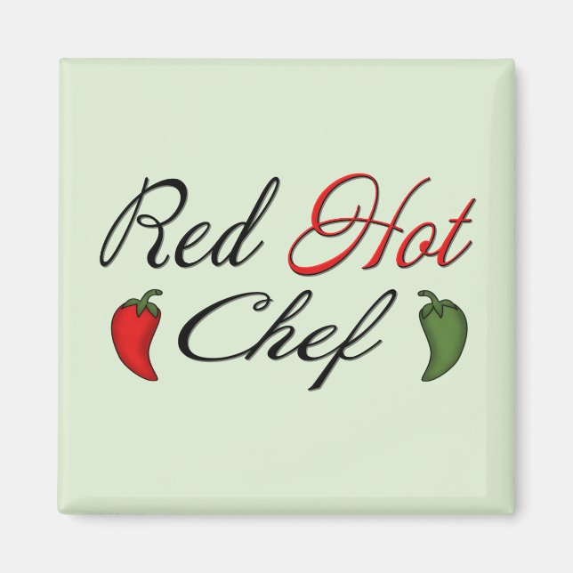 Íman Red Hot Chef (Frente)