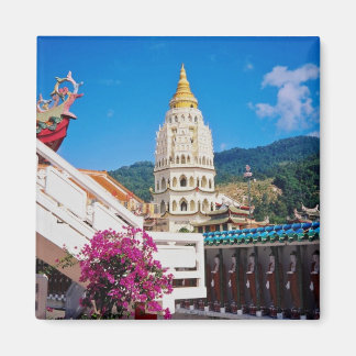 Íman Red Kek Lok Si Temple, Penang, flores da Malásia
