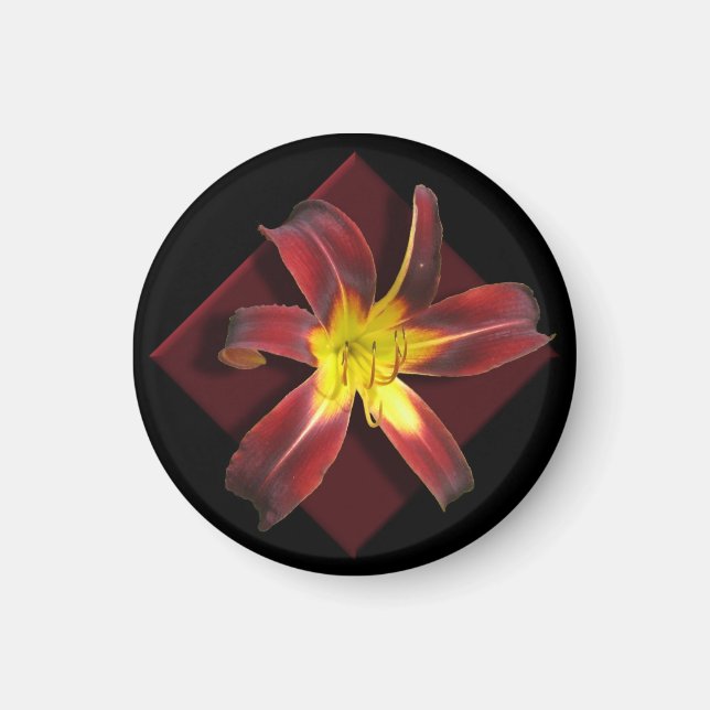 Íman Red Lily Magnet (Frente)
