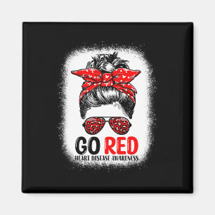 Íman Red Messaging Women In Fevereiro - Doença Cardíaca