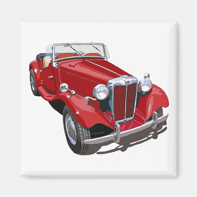 Íman Red MG TD (Frente)