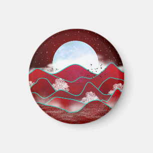 Íman Red Moonrise