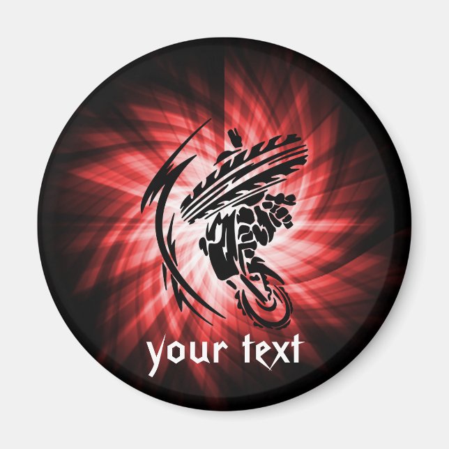 Íman Red Motocross (Frente)