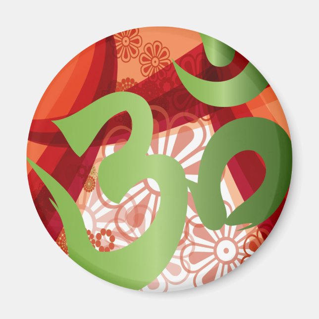Íman Red-Orange-Bg_Green-Om (Frente)