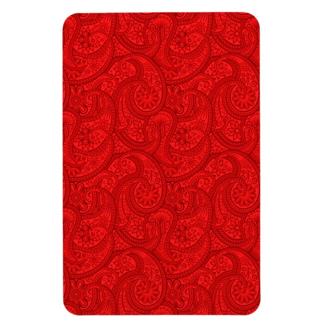 Íman Red Paisley (Vertical)