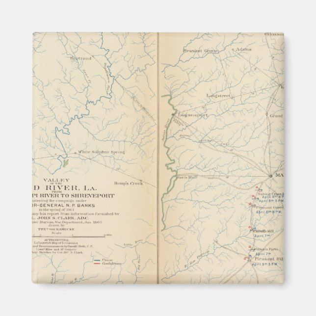 Íman Red River Valley, La (Frente)