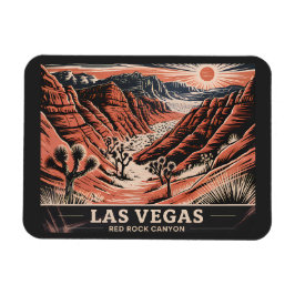 Íman Red Rock Canyon Las Vegas Viagens vintage retrô WP