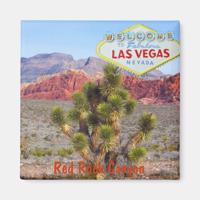 Íman Red Rock Canyon perto de Las Vegas Strip (Frente)