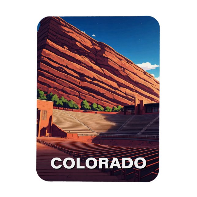 Íman Red Rocks Amphitheater Colorado (Vertical)