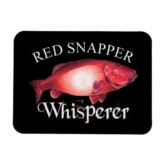 Íman Red Snapper Whisperer Dark (Horizontal)
