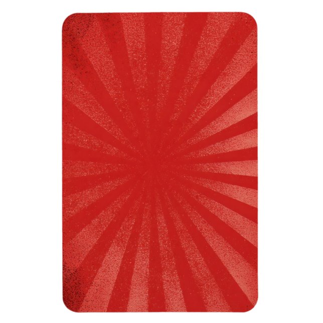 Íman Red Sunburst Background – Vintage Retro Texture (Vertical)