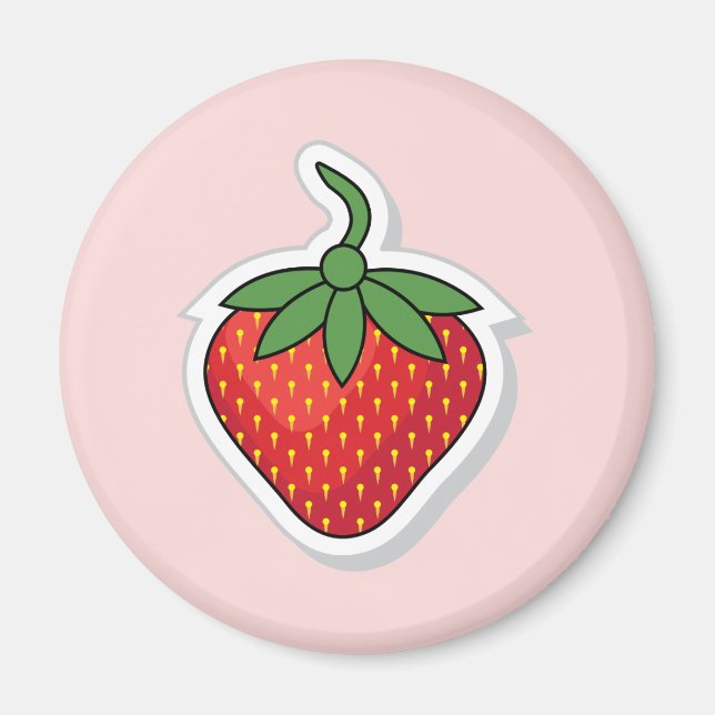 Íman Red Sweet Strawberry (Frente)