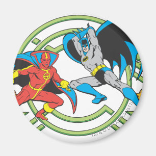 Íman Red Tornado + Batman