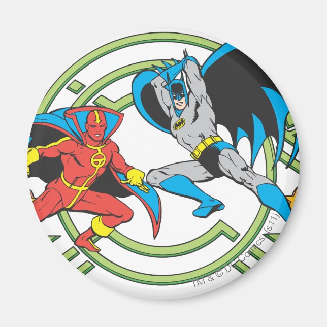 Íman Red Tornado + Batman (Frente)