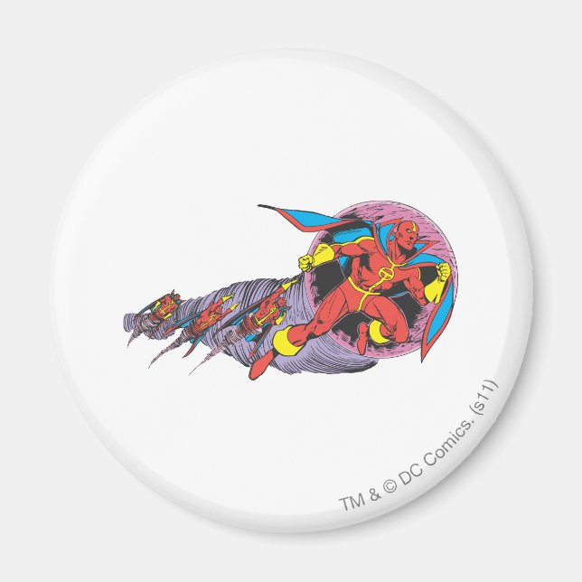 Íman Red Tornado Em Movimento Vento (Frente)