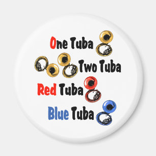 Íman Red Tuba Blue Tuba
