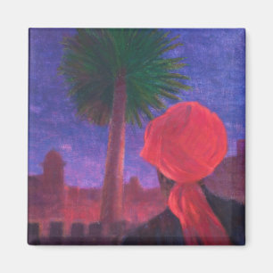 Íman Red Turban Dusk Jodhpur 2012