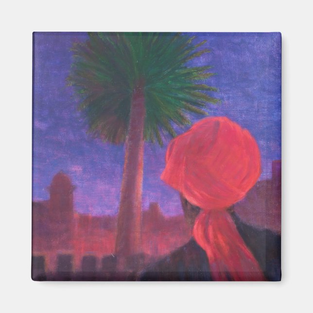 Íman Red Turban Dusk Jodhpur 2012 (Frente)