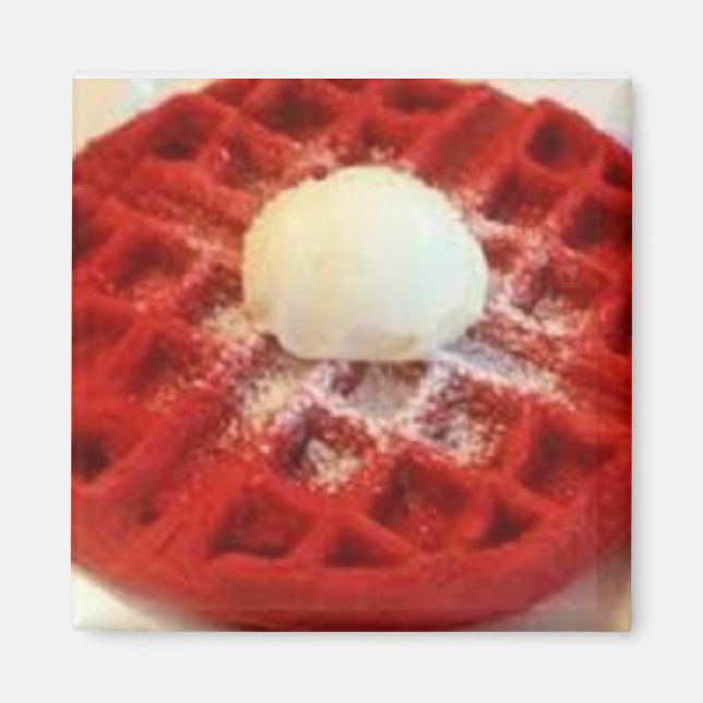 Íman Red Velvet Waffle Magnet (Frente)