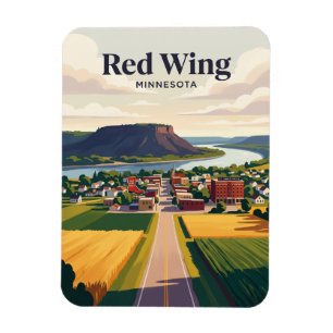 Íman Red Wing EUA