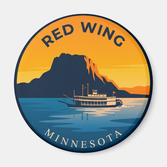Íman Red Wing Minnesota (Frente)