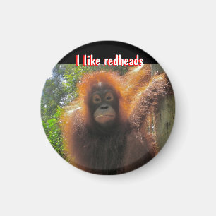 Íman Redheads que reais você balança