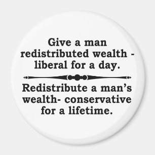 Íman Redistribua a riqueza? ímã