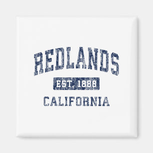 Íman Redlands Califórnia Ca Vintage Estabelecido Premiu