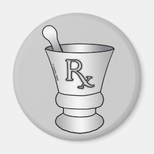 Íman redondo RX Mortar Pestle