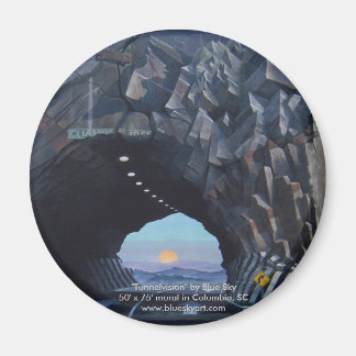 Íman redondo "Tunnelvision"