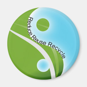 Íman reduza o reciclar reusar
