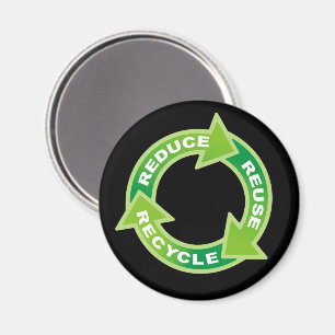 Íman Reduzir a reutilização do Reciclar