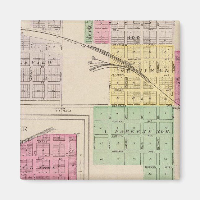 Íman Reece, Fall River, Hamilton e Climax, Kansas (Frente)