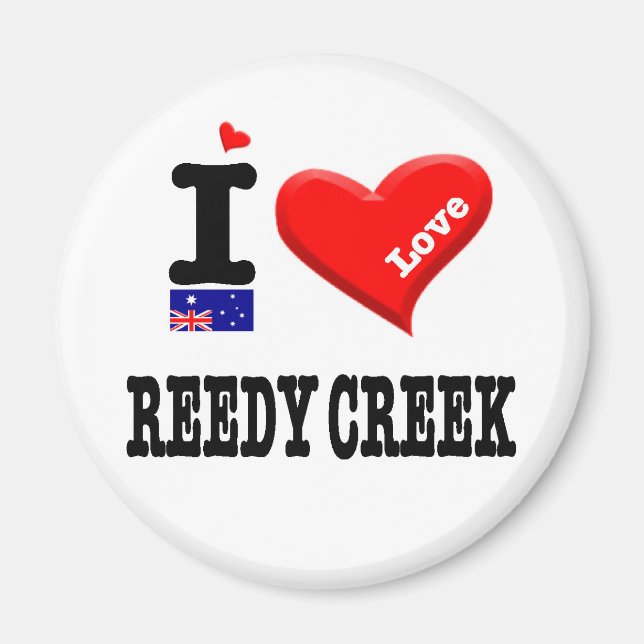 Íman REEDY CREEK - I Love (Frente)