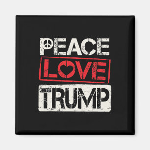Íman Reeleição de Trump Paz Amor Trump