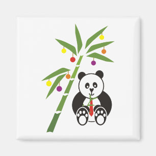 Íman Refeição do Natal da panda