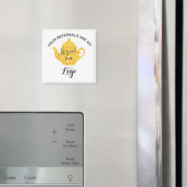 Íman Referências Chá Especial Marketing imobiliário  (In Situ (Fridge))