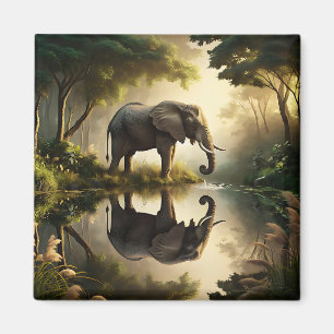 Íman Reflexão de um Elefante