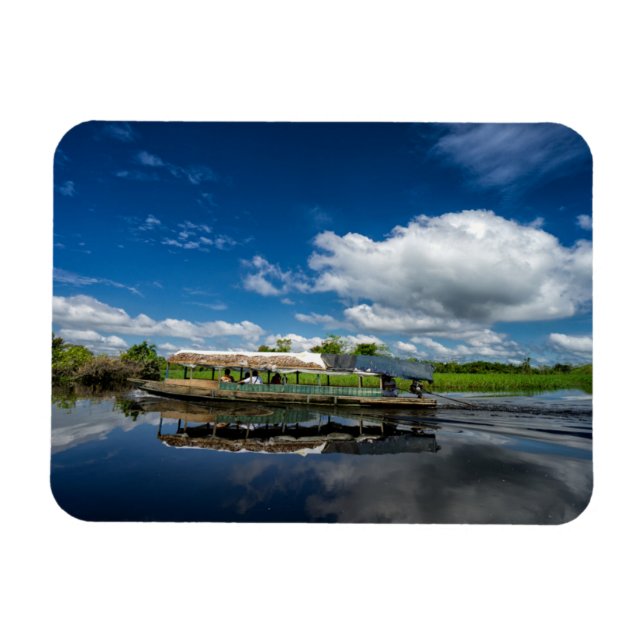 Íman Reflexão do Barco Turístico (Horizontal)