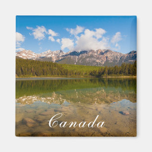 Íman Reflexão do Canadá sobre a paisagem hídrica