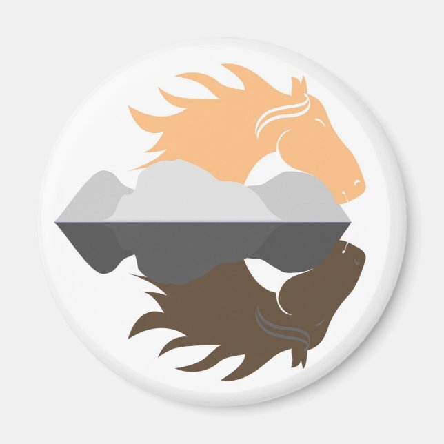 Íman ReflexãoCavalo (Frente)