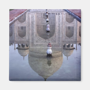 Íman reflexo do Taj Mahal, Agra, Uttar Pradesh,