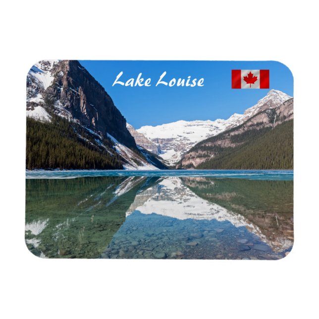 Íman Reflexo no Lago Louise - Banff NP, Canadá (Horizontal)