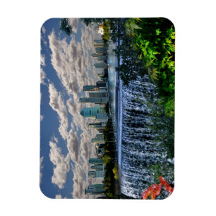 Íman REFLEXÕES DAS cachoeiras do rio OZ Brisbane