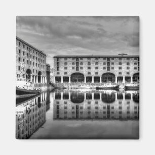 Íman Reflexões de Albert Dock Liverpool