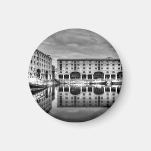 Íman Reflexões de Albert Dock Liverpool