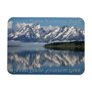 Íman Reflexões do Lago Grand Teton Jackson